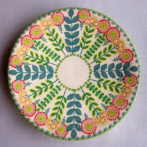 Large Daisy Platter